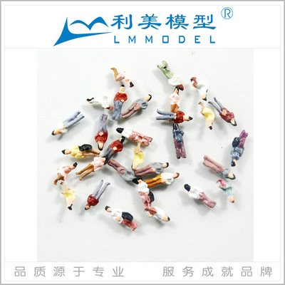 China Höhe DIY-Architekturmodellbau-Leute ABS Plastikg-Skala-7.0cm fournisseur