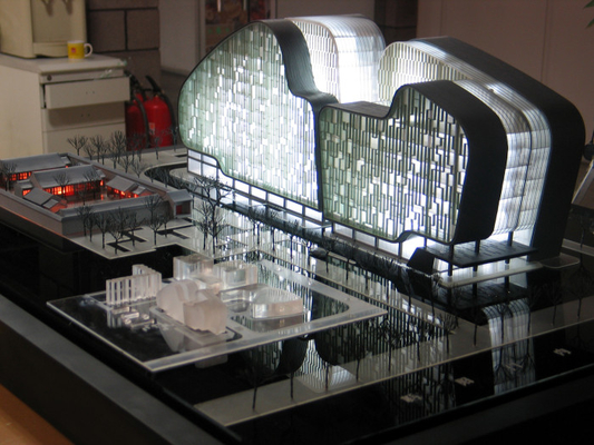 China Architektonisches vorbildliches Hersteller-Miniaturlanglebiges Gut für Wissenschaft und Technik-Zentrums-Planung fournisseur