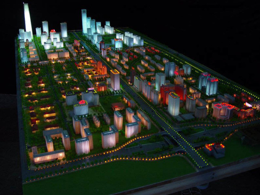 China Dauerhafter architektonischer vorbildlicher Miniaturhersteller umweltfreundlich für Stadt-Planungs-Projekt fournisseur