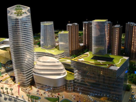 China Ausstellung architektonisches vorbildliches MakerWith LED Miniaturc$beleuchten modular fournisseur
