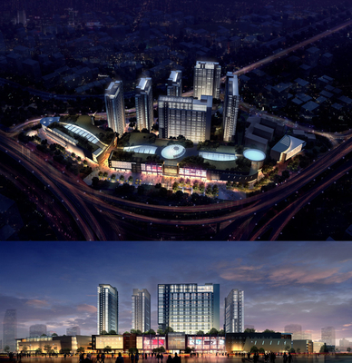 China Schöne Beleuchtungs-architektonische vorbildliche Hersteller-Miniatur für Immobilieninvestitions-Projekt fournisseur
