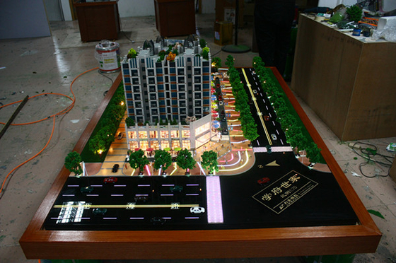China Handelsgebäude-architektonischer vorbildlicher Hersteller, Beleuchtungs-Modellbau-Herstellung fournisseur