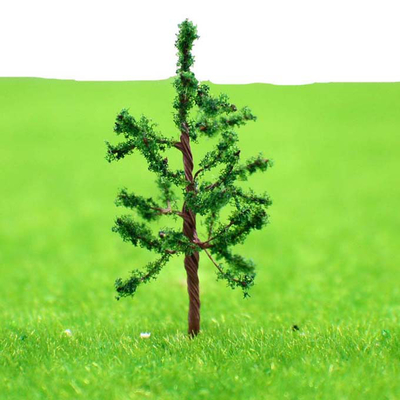 China Architekturmodellbauten/vorbildliche Miniaturbäume grünen Alleen-Metallbaum-Kiefer fournisseur