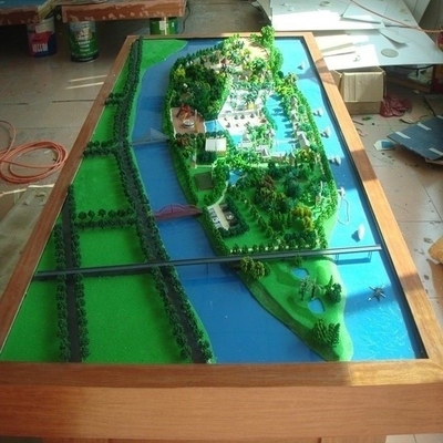 China Stadtplanungs-Projekt, architektonische vorbildliche Versorgungen, Plan-Modellbau-Herstellung fournisseur