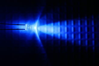 China 5MM blaue Architekturmodell-Versorgungen für kleines LED-Licht MD01-011 fournisseur