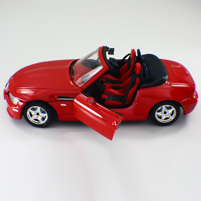 China 1/24 Druckgusslegierungs-Miniaturauto-Modell roten Auto-kundenspezifischen Modellbau-Autos BMW-offenen Tourenwagens fournisseur