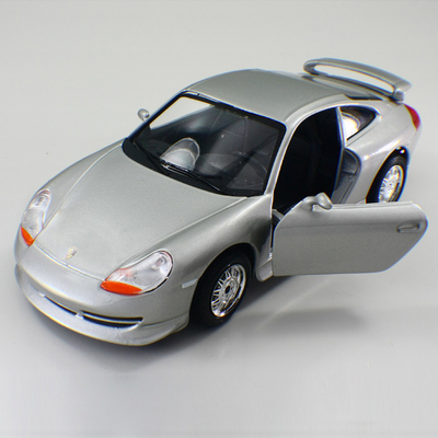 China Miniaturauto-Druckgusslegierungs-weißes Auto-kundenspezifische Modellbau-Autos Porsche GT3 fournisseur