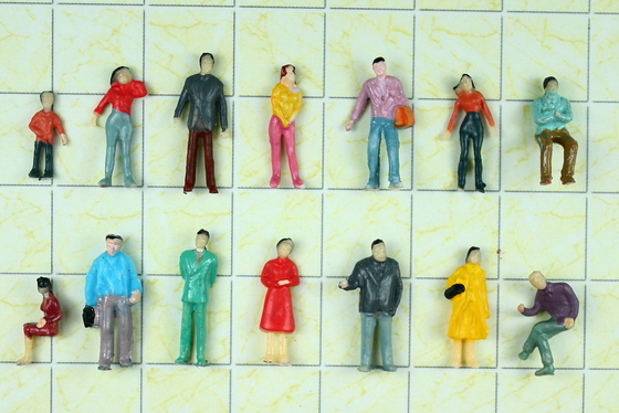 China P100-11B 1:100 gezeichnet HO Skala Architekturmodell Menschen Zahlen 1,8 cm fournisseur