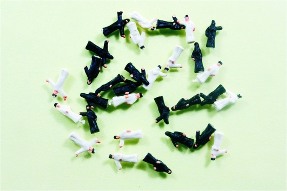 China Kundenspezifisches Skala1:200 malten Architekturmodellbau-Leute Araber-Tabellen 1.0cm fournisseur