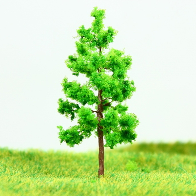 China G5020 N Gauge Zug Layout Miniatur Modell Bäume am Straßenrand grüne Draht Palme 5 cm fournisseur