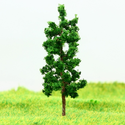 China D6524 Zug Layout Miniatur Modell Bäume Avenue tiefgrünen Metalldraht Baum 6,5 cm fournisseur