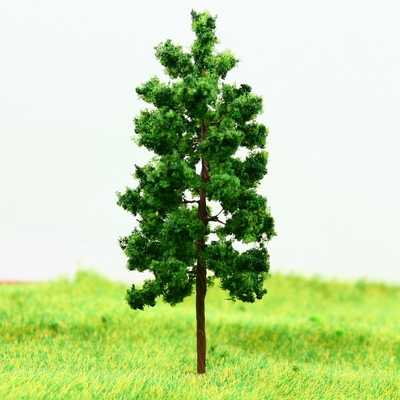 China D7027 Zug Layout Miniatur Modell Bäume Avenue tiefgrünen Metalldraht Baum 7 cm fournisseur