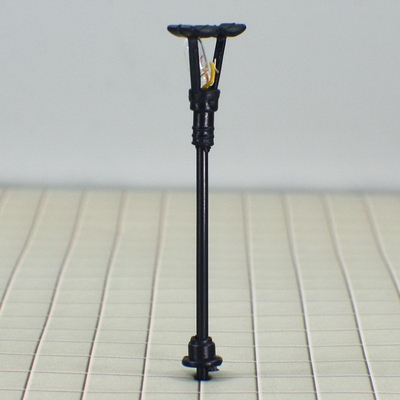 China Spur HO Zug Layout Beleuchtung Kunststoff Modell Straßenlaterne Post 6 cm fournisseur