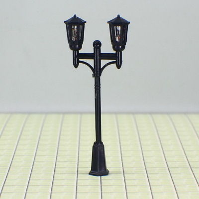 China OEM Spur HO Zug Layout Beleuchtung Modell Straßenlaterne Post 6,5 cm fournisseur