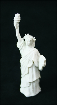 China A13-1 Jade Weiß Desktop 3D Skulptur Skala Modell Freiheitsstatue fournisseur