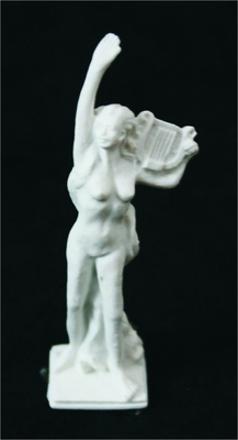 China A13-2 Jade Weiß Skulptur 3D Skala Modell Stepping Freiheit für O Zug Layout fournisseur