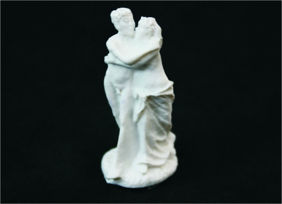 China A13-5 PE Plastik Jade Weiß Skulptur 3D Skala Modell regenbogengeschmückten paar fournisseur