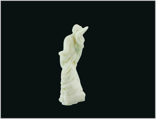 China Benutzerdefinierte Jade Weiß Skulptur 3D Modell Feenwesen 1,5 * 4,5 cm MD08 fournisseur