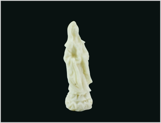 China Benutzerdefinierte Jade Weiß Skulptur 3D Scale Model Mutter Buddha 1,5 * 4,5 cm MD09 fournisseur