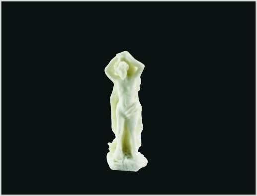 China Md12 1 * 3,5 cm Jade Weiß Desktop Skulptur 3D Skala Modell starker Mann fournisseur