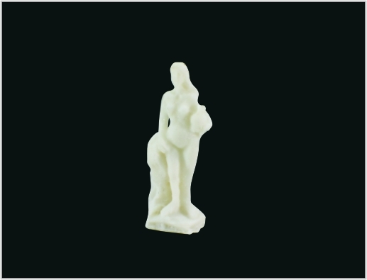 China MD14 Indoor 1 * 3,5 cm Jade Weiß Skulptur 3D Modell für Eisenbahn-Layouts fournisseur