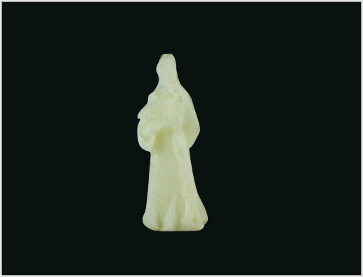 China MD17 1 * 3 cm Jade Weiß Desktop Skulptur 3D Modell fournisseur