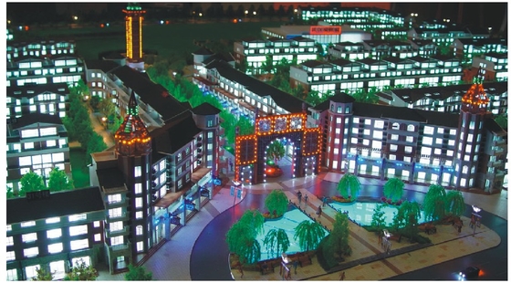 China Ausstellung HO Zug führte Beleuchtung Architechture Scale Modellbau Landschaft fournisseur