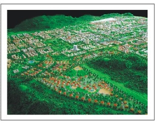 China Benutzerdefinierte Railroading grünes Enviroment Scale Model Zug Hintergrund Scenery Kit fournisseur