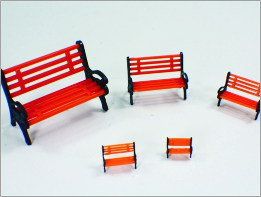 China Y30-02 1:30 Custom Scale Model Zug Layouts Kunststoff 3D Park Stuhl fournisseur