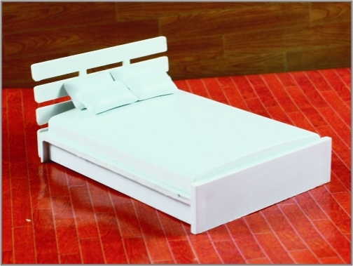 China OEM architektonische Häuser 3D Modell Möbel Union moderne Double Bed 1:20 / 1:25 / 1:30 fournisseur