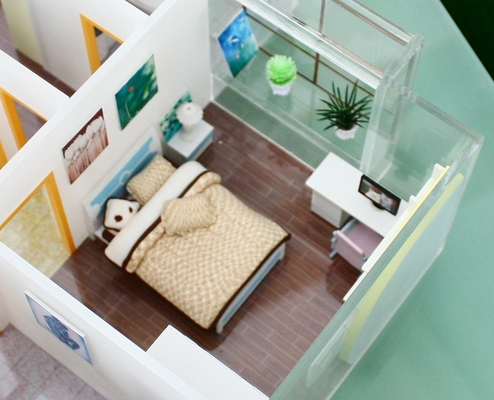 China Architektonische Modelle Gebäude Haus Interior Kinderzimmer fournisseur