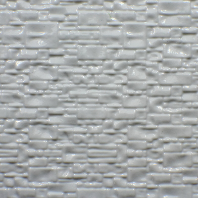 China Architektonische Skala Modell Materialien DM10 ABS kultivierten Stein 55 * 110 mm fournisseur