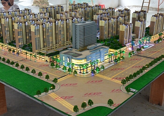China Architektonischer vorbildlicher Hersteller mit Wohnwohnung Maquette fournisseur
