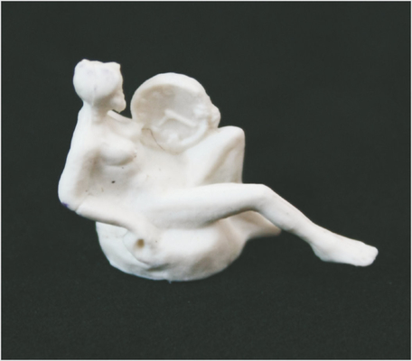 China Weißer Modellbau-nackte chinesische alte Zahlen B18-01 der Skulptur-3D fournisseur