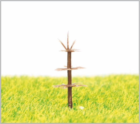 China C35 Architektonische Miniatur Modell Bäume gelb Kunststoff-Stäbchen 3.5 cm fournisseur