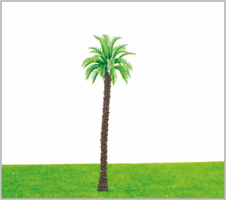 China M003 OEM HO Zug Layout Miniatur Modell Bäume gelb Green Avenue Coconut Tree 11 cm fournisseur