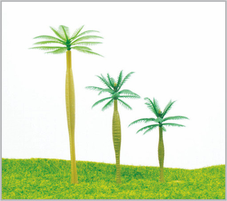 China HD90/Themescene/HD50 OEM HO Zug Layout Miniatur Modell Bäume Coconut Tree 9 cm/7 cm/5 cm fournisseur