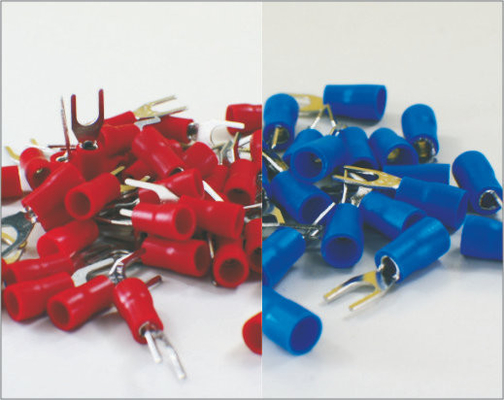 China MA06-57/58 Miniatur-Modellierungstools rot / blau Terminals für HO Zug Layout fournisseur