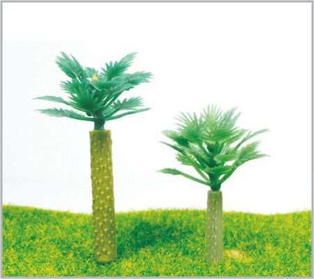 China HA50 / HA35 HO Zug Layout Miniatur Modell Bäume Green Street Coconut Tree 5 cm/3,5 cm fournisseur