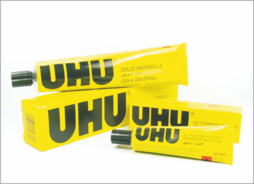 China Bearbeitet das Miniaturmodellieren MA06-004 deutschen UHU Gummi des Modellbau-35ml/125ml fournisseur