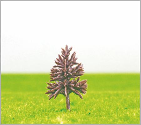 China B4815 OEM Miniatur Modell Bäume gelb grün Kunststoff Pyramide Trunk 4,8 cm fournisseur