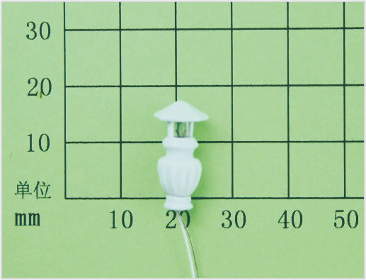China Leuchtende Straßen-Plastikmodellbau-Laternenpfahl der Anschlagtafel-T19 für HO Bahnpläne 1.5cm fournisseur
