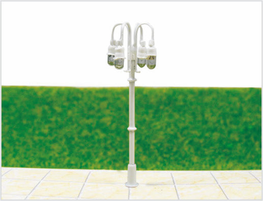 China T53 Custom 6V leuchtende Street Skala Modell Laternenpfahl 5,5 cm für HO Zug Layout fournisseur