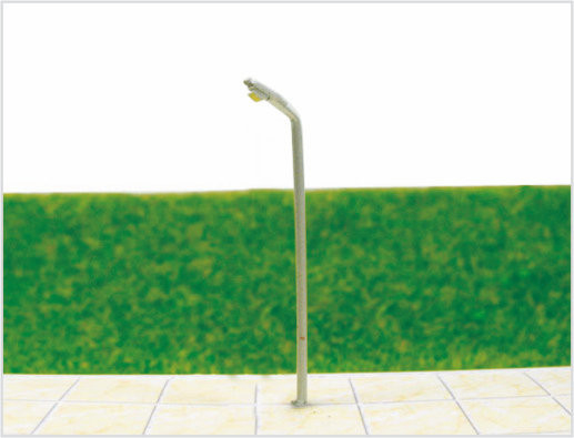 China T92 6V Billboard Street Kunststoff Miniature Scale Modell Laternenpfahl für Zug Layout 4,5 cm fournisseur
