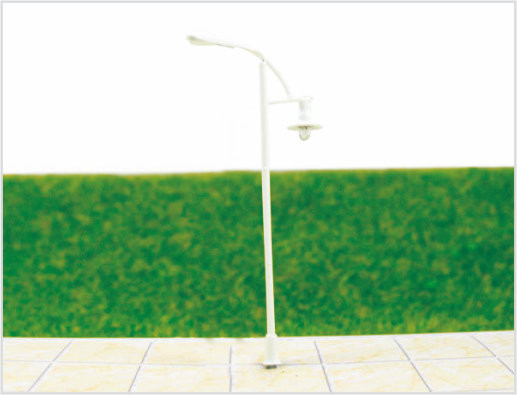 China A89 6V Billboard Street Kunststoff Maßstab Modell Laternen für Zug Layout 8,5 cm fournisseur