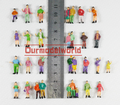 P87-25 1:87 HO architektonische Modell Menschen gemalt Zahlen 2.0 cm fournisseur