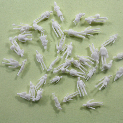 Zugpläne n-Skala 1/150, Plastikminiaturmenschliche figuren, Modellbauzug stellt dar fournisseur