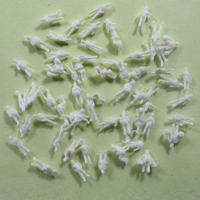 Zugpläne n-Skala 1/150, Plastikminiaturmenschliche figuren, Modellbauzug stellt dar fournisseur