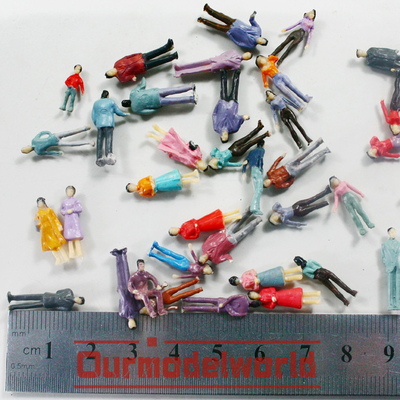 HO modelliert handgemachte Harz-Zahl abstraktes Ölgemälde 1.8CM der menschlichen Figur fournisseur