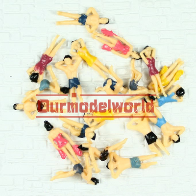 1.8cm stellen bunte Architekturmodellbau-Leute, das 1:100, das Schwimmen malt, für errichtenden Plan dar fournisseur